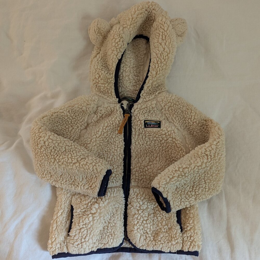 LLBean infant fleece jacket
